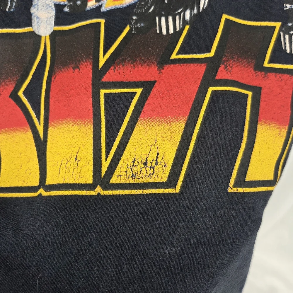 KISS Graphic tshirt Rock and Roll Over Unisex XL - Picture 4 of 5